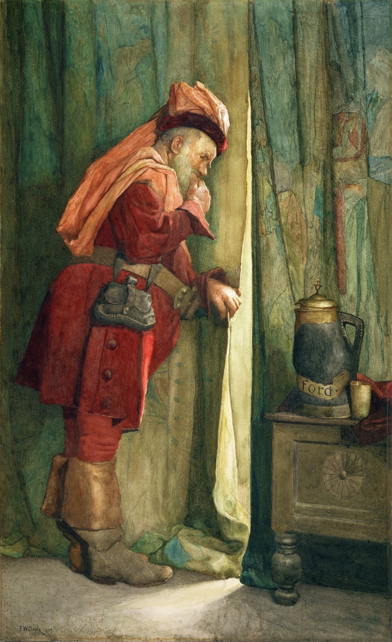 Falstaff "Annan minut Arrasin taakse" tekijältä Frederick William Davis