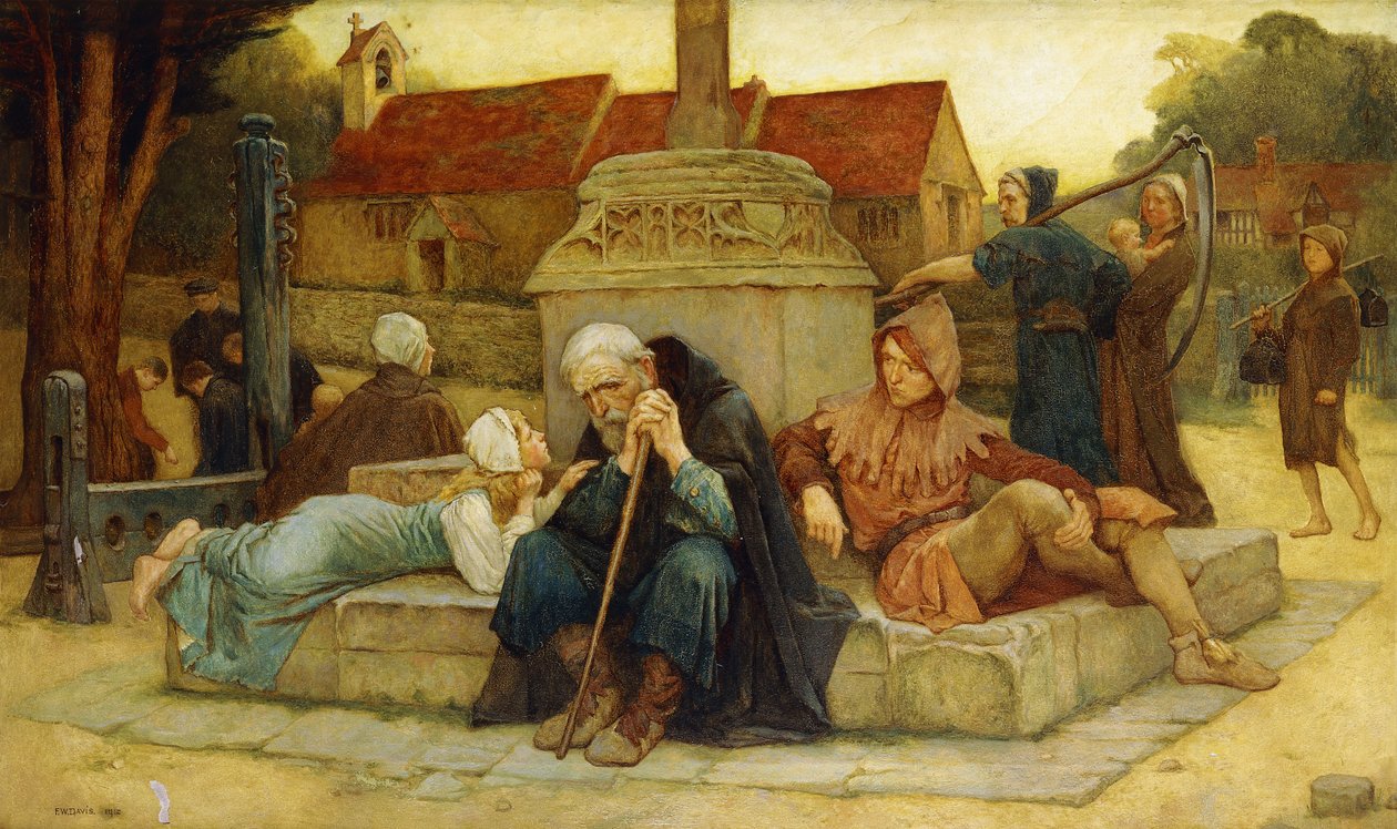 Ulkonaliikkumiskielto maksaa eronpäivän polvi, 1912 tekijältä Frederick William Davis