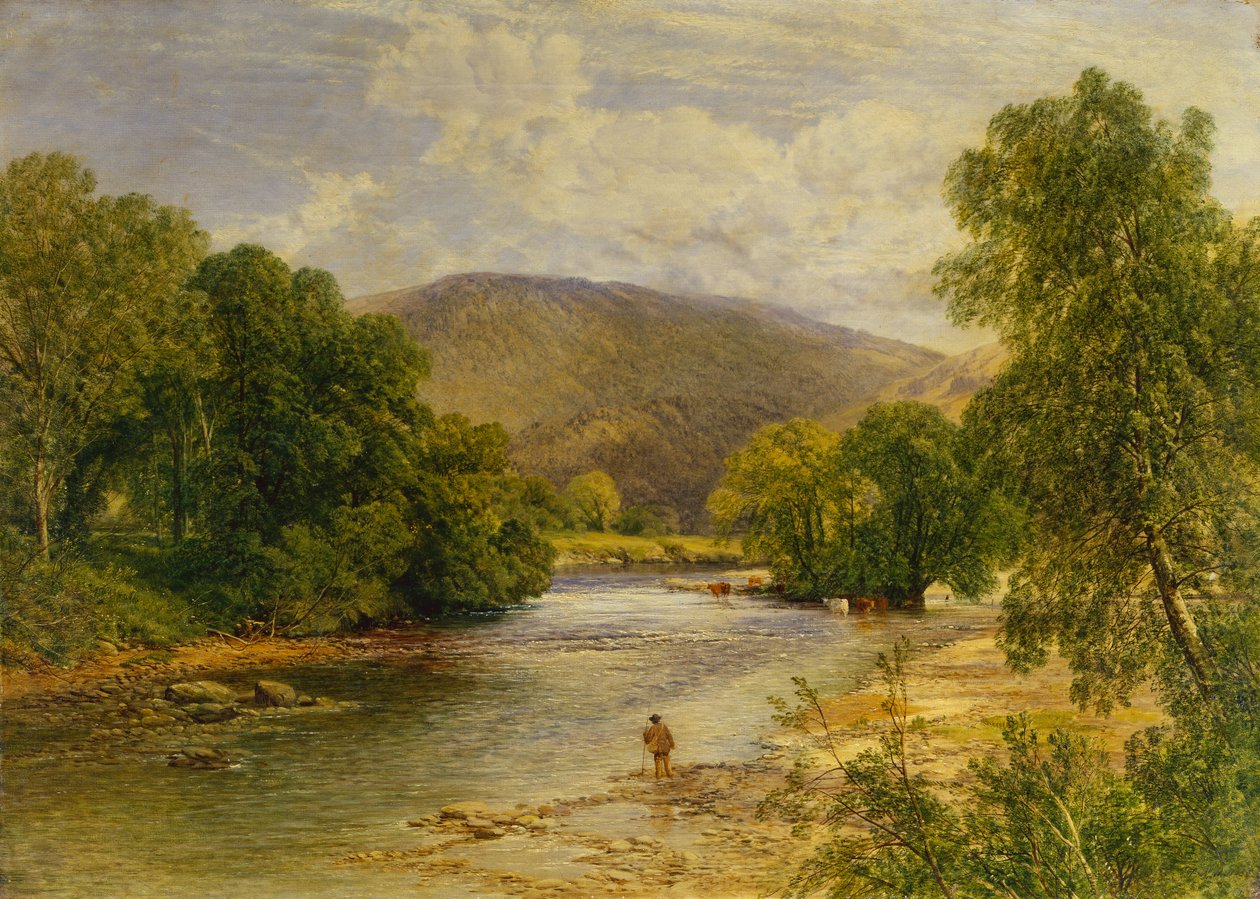 Bettys Y Coed, Pohjois-Wales (öljy kankaalle) tekijältä Frederick William Hulme