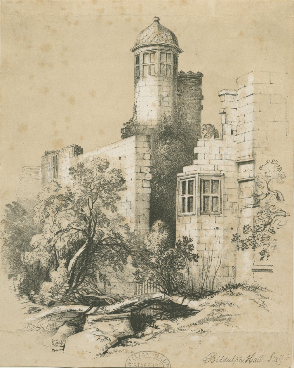 Biddulph Hall tekijältä Frederick William Hulme