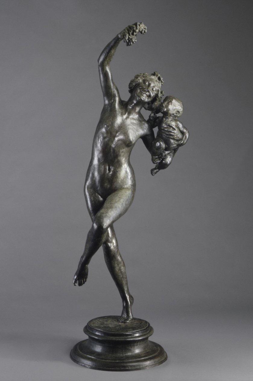 Bacchante ja Infant Faun tekijältä Frederick William MacMonnies