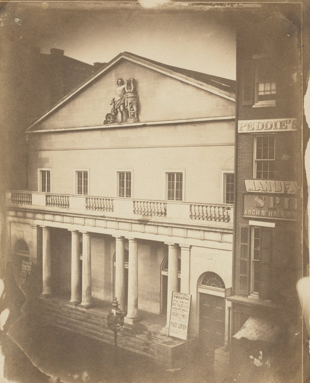 Arch St. Theatre, Arch at 6th St., Philadelphia,c. 1859 (kuva) tekijältä Frederick de Bourg Richards