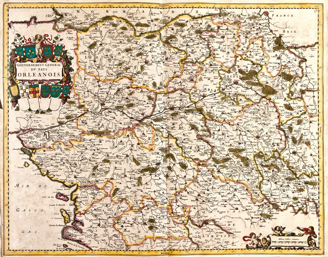 Centre-East France, Ranska tekijältä Frederick de Wit