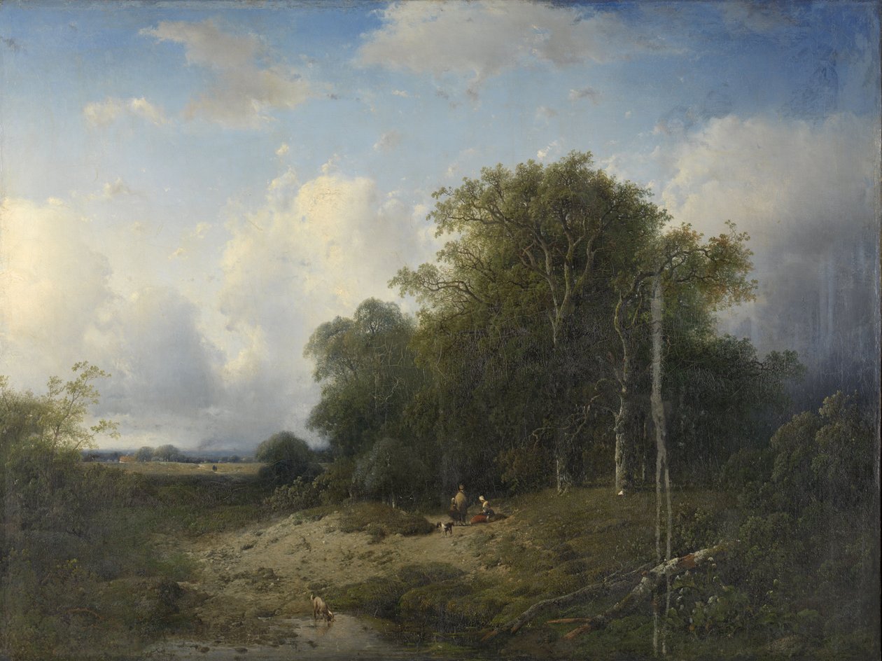 Maisema tekijältä Frederik Hendrik Hendriks