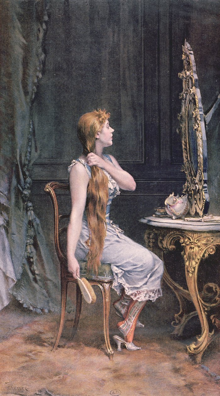 Kultaiset hiukset, 1894 tekijältä Frederik Hendrik Kaemmerer