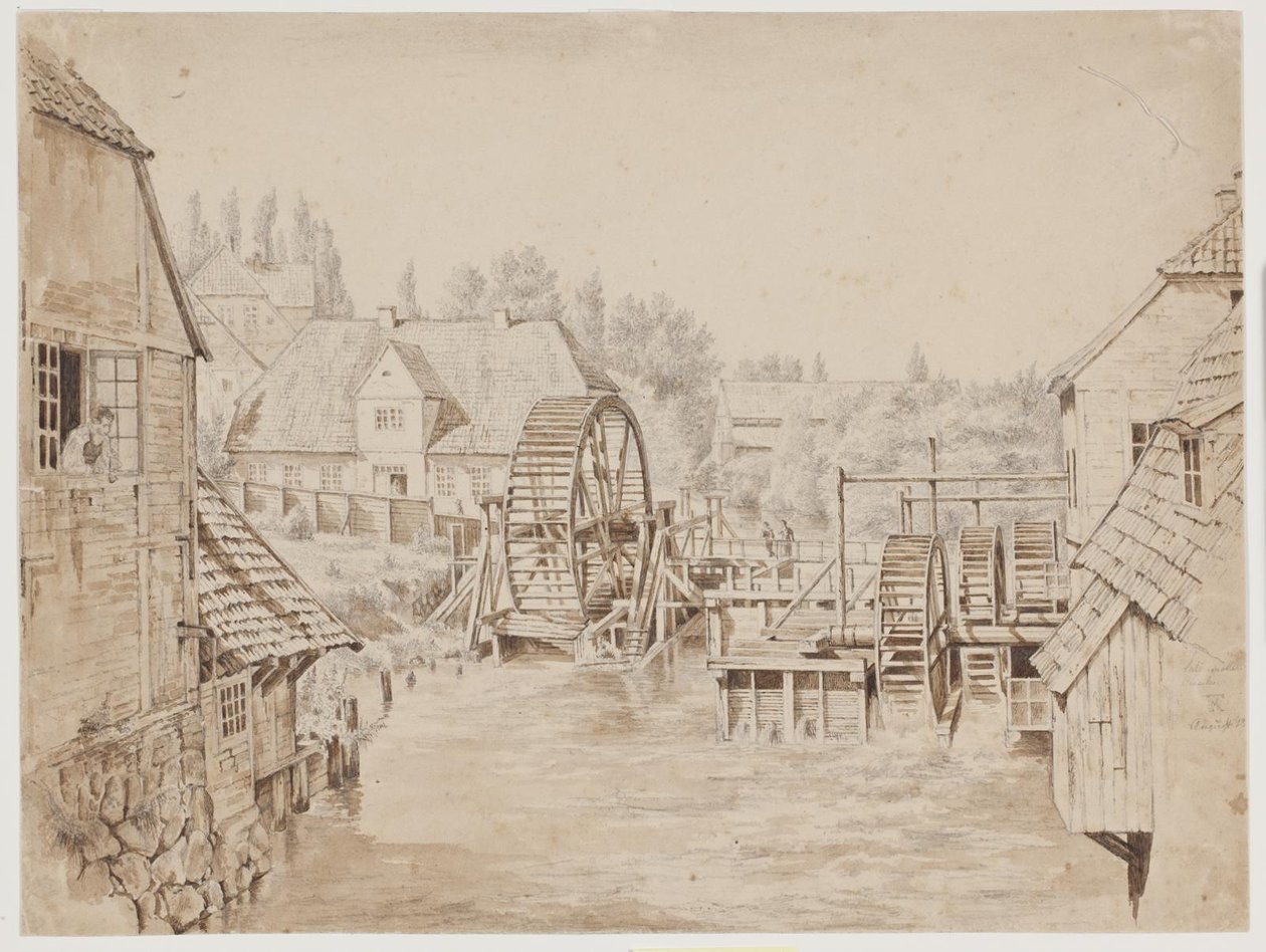 Salinmølle. Oldesloo tekijältä Frederik Rohde