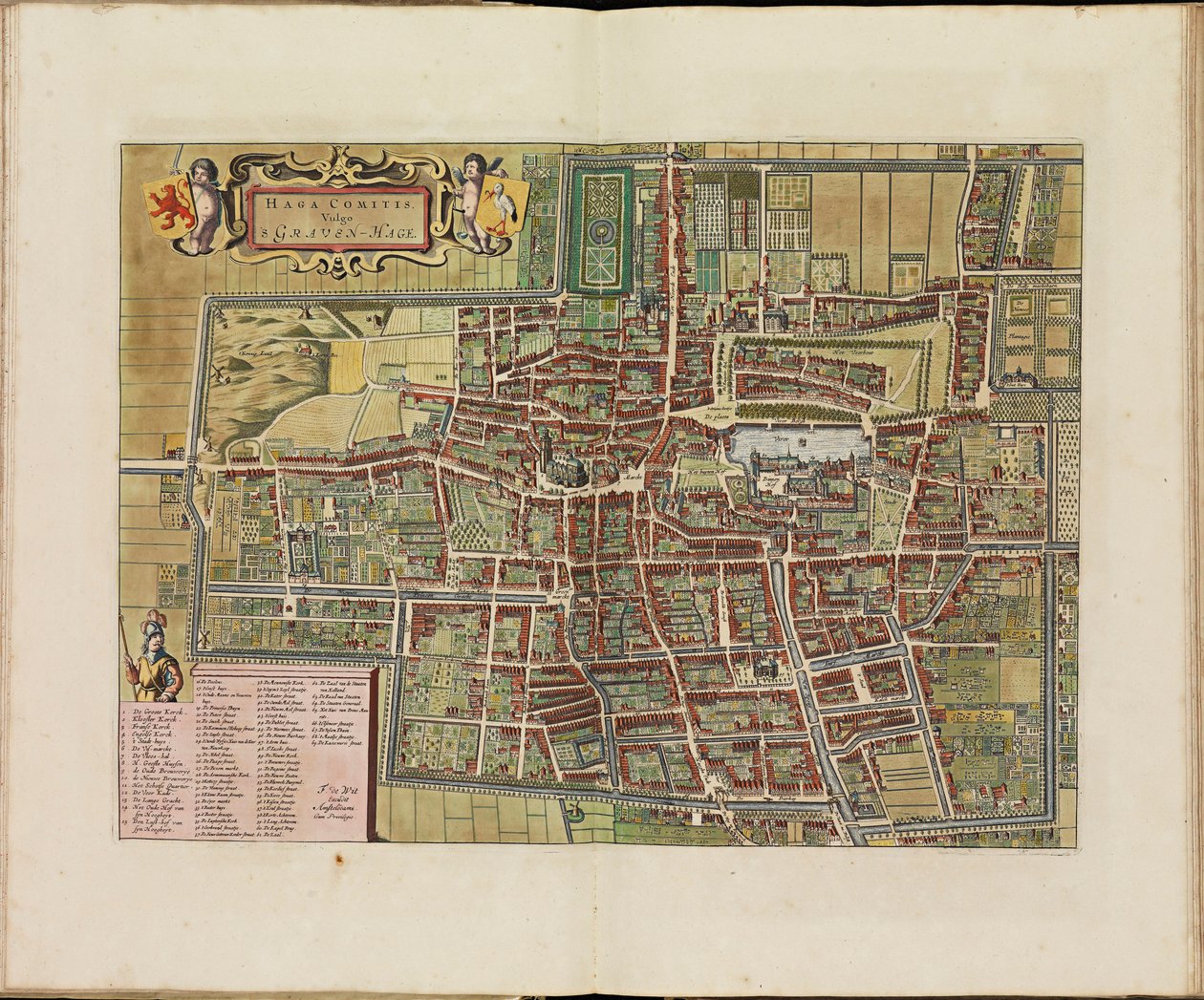 Theatrum ichnographicum omnium urbium et præcipuorum oppidorum Belgicarum XVII Provinciarum peraccurate delineatarum. tekijältä Frederik de Wit