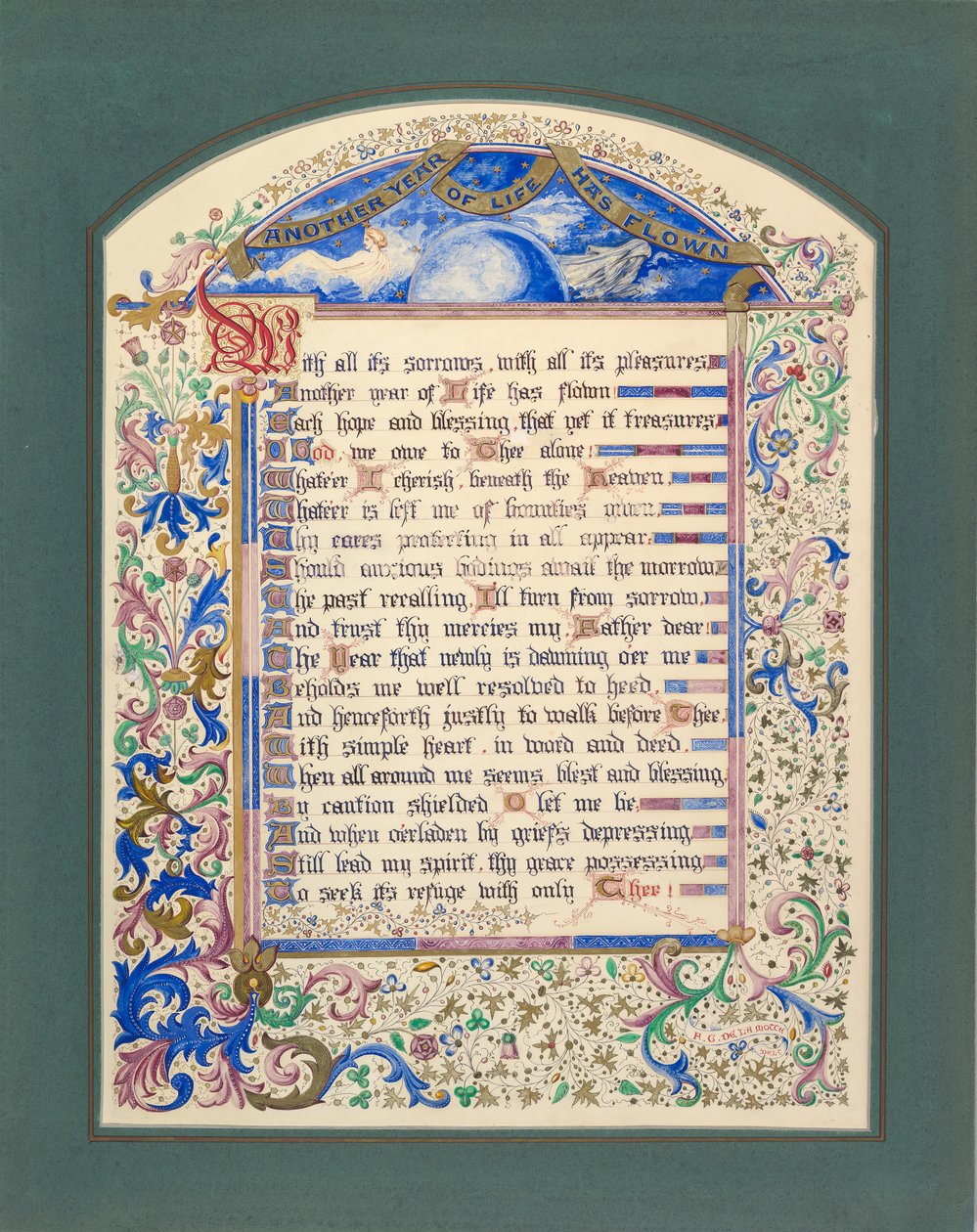 Toinen elämänvuosi on vierähtänyt, 1830-62. tekijältä Freeman Gage Delamotte
