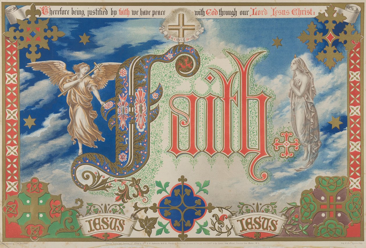 Faith, 1. tammikuuta 1864. tekijältä Freeman Gage Delamotte