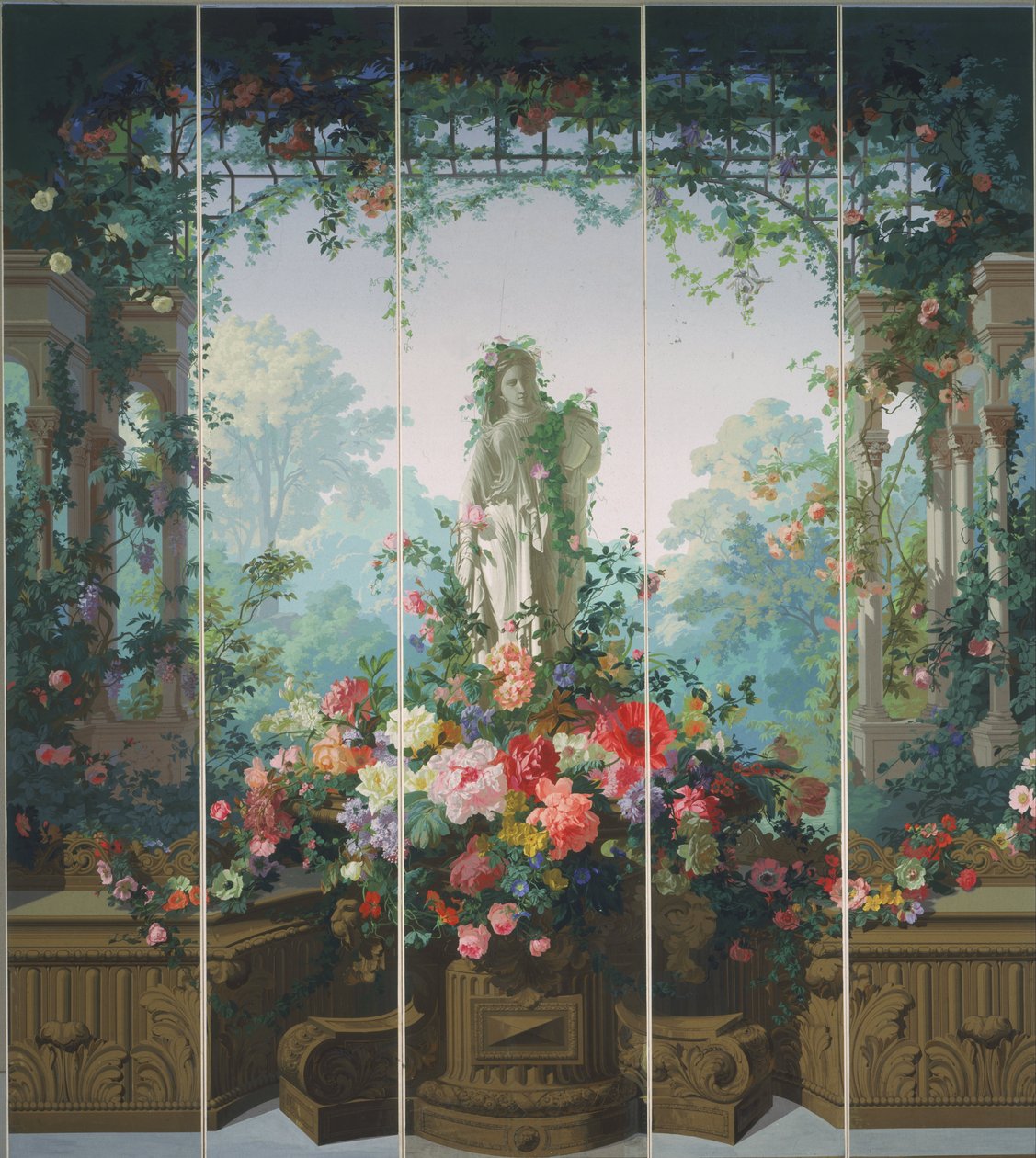 Garden of Armida Taustakuva tekijältä French Designed by Édouard Muller