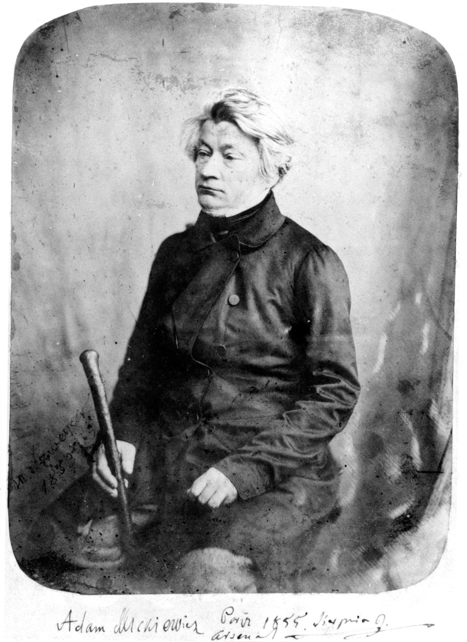 Adam Mickiewicz, 1855 tekijältä French Photographer