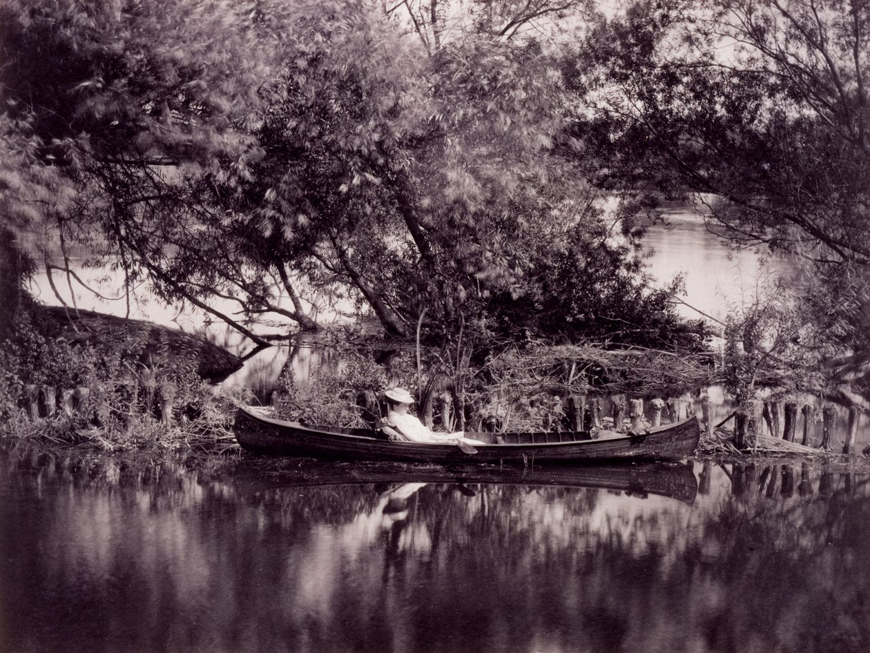 Mouth of Abbey River, myöhään C19 tekijältä French Photographer