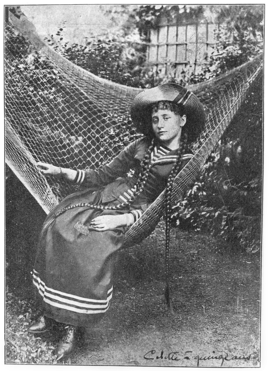 Colette (1873-1954) 15, 1888 tekijältä French Photographer
