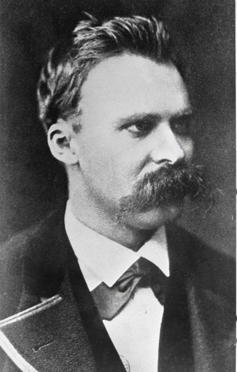 Friedrich Wilhelm Nietzsche (1844-1900) 1873 tekijältä French Photographer