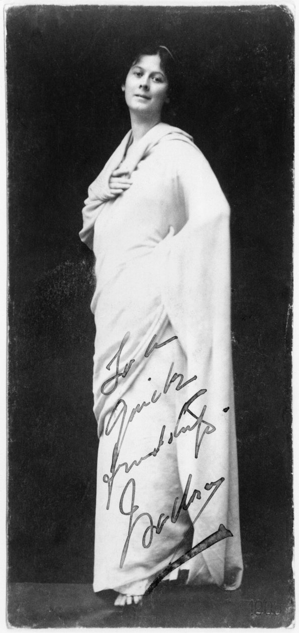 Isadora Duncan (1877-1927) tekijältä French Photographer