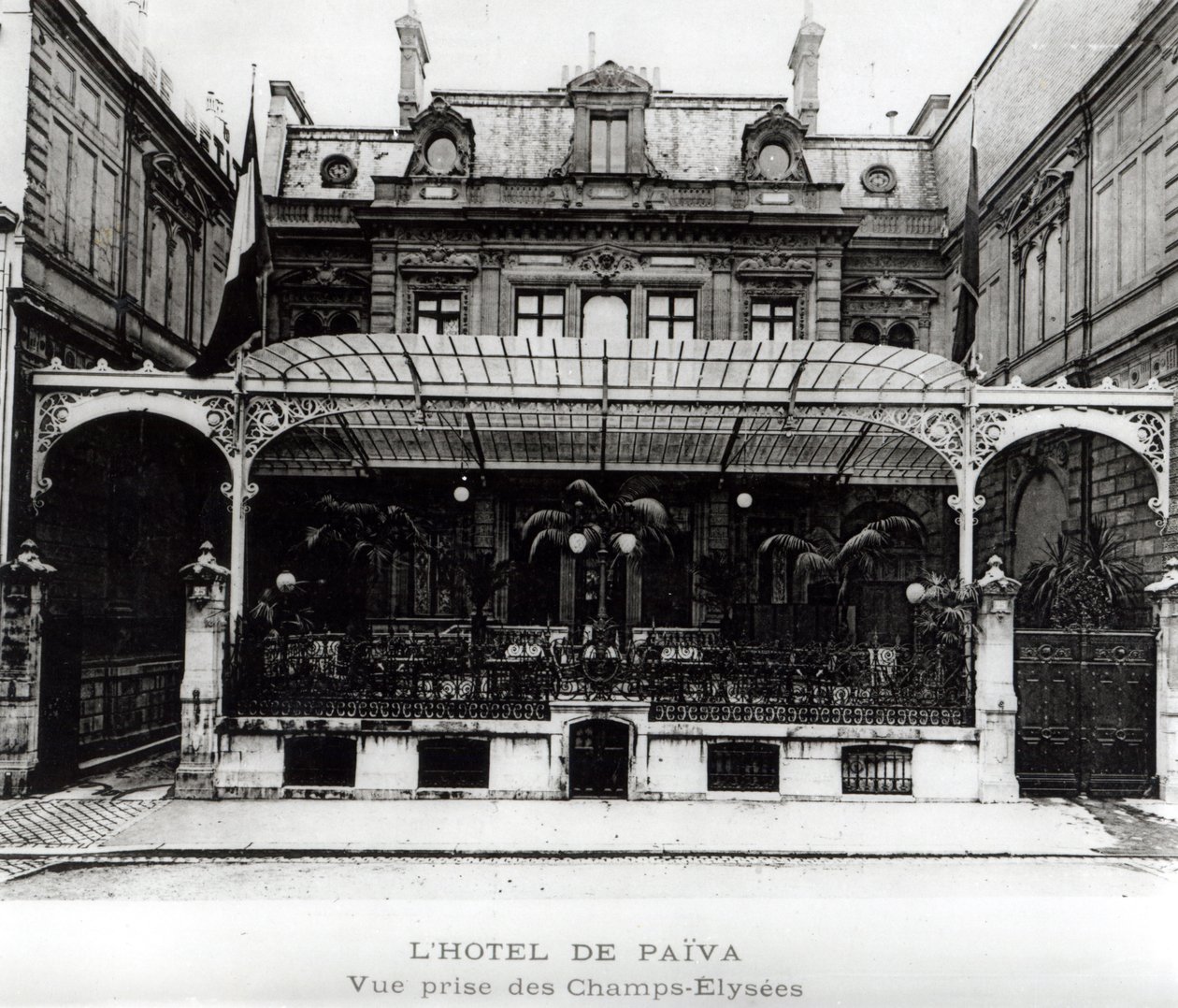 LHotel de Paiva Champs-Elysees