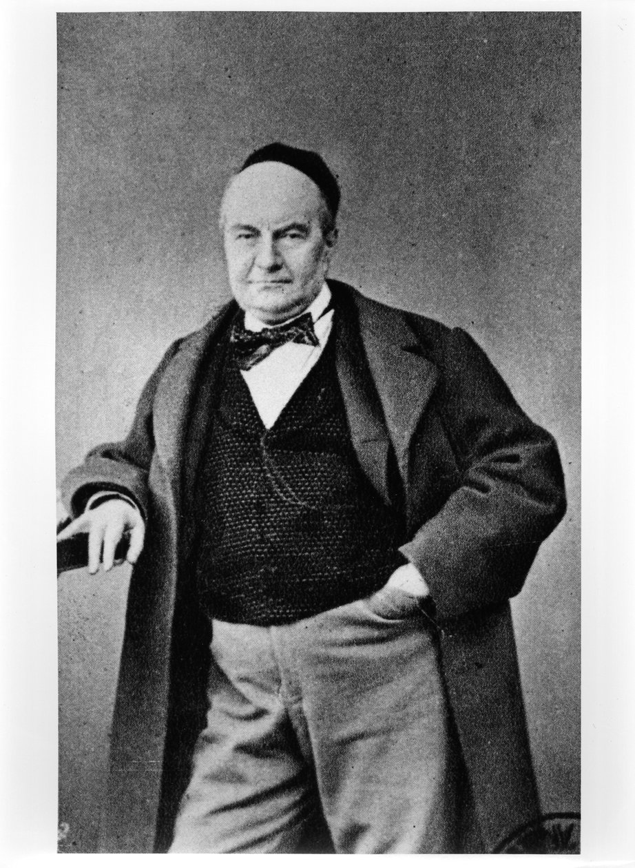 Charles Augustin Sainte-Beuven (1804-69) muotokuva tekijältä French Photographer