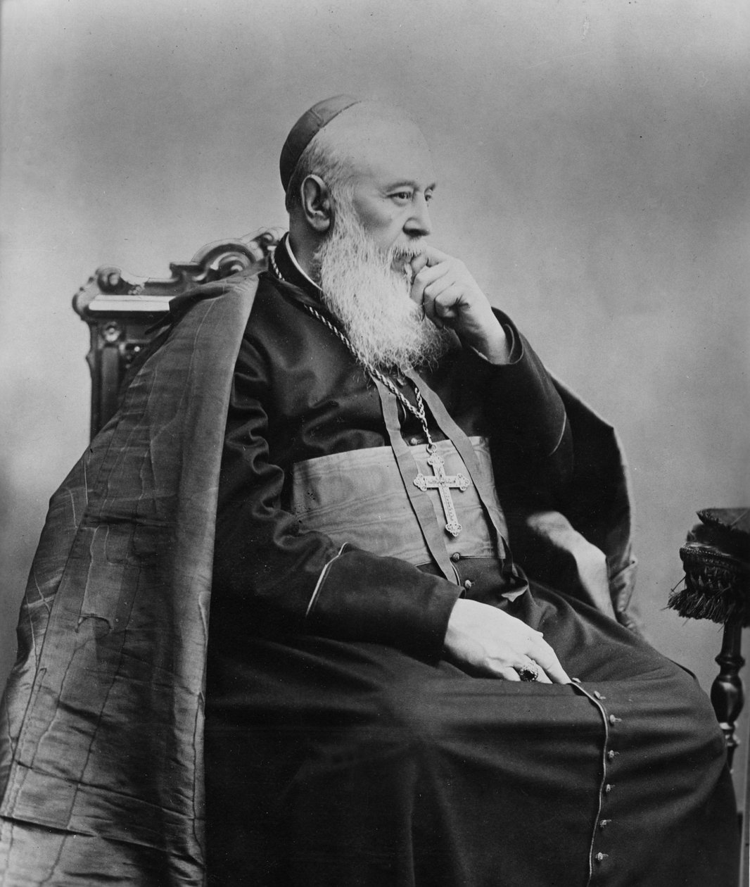 Charles Lavigerien muotokuva, 1882-92 tekijältä French Photographer