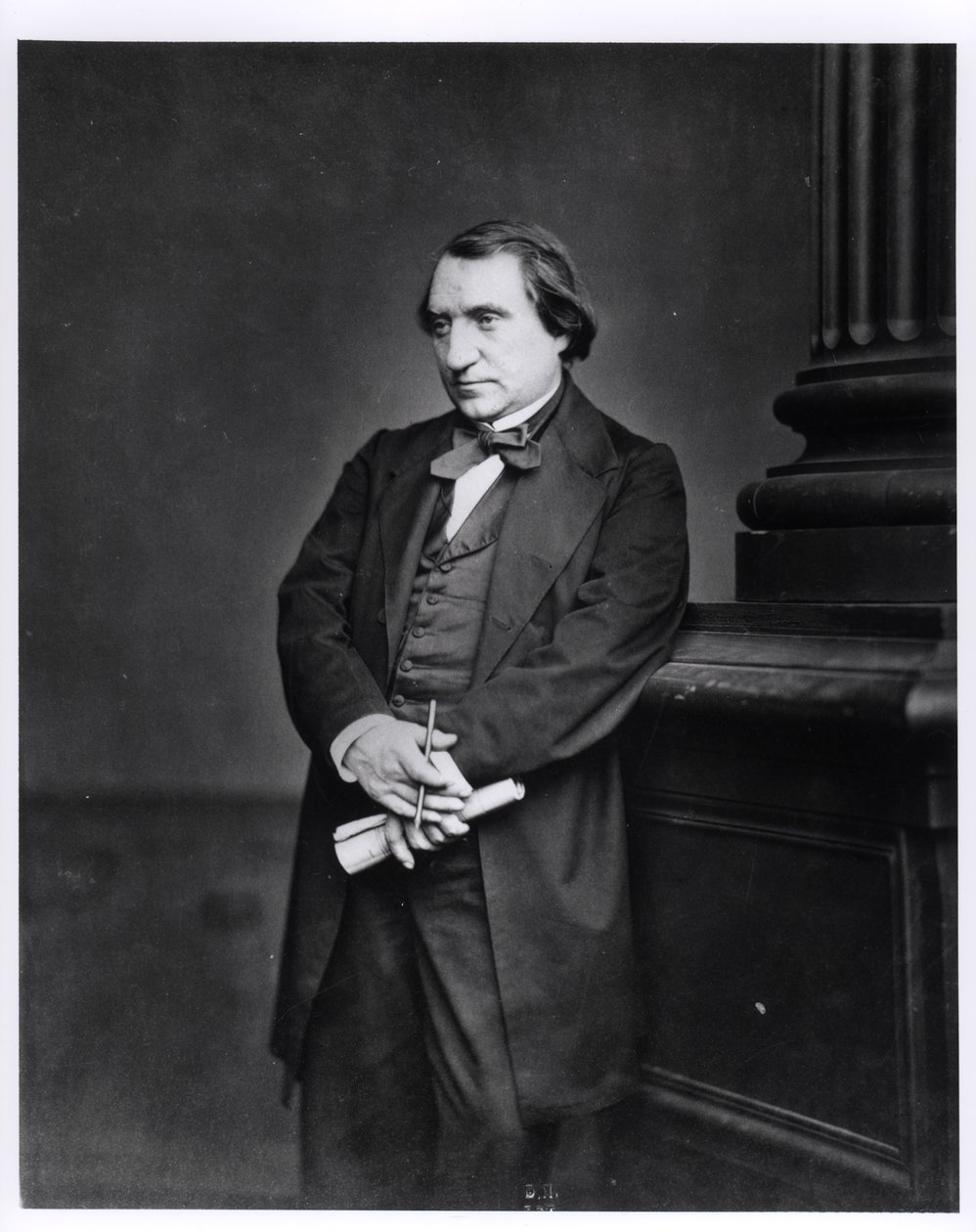 Ernest Renanin (1823-92) muotokuva 1865 tekijältä French Photographer