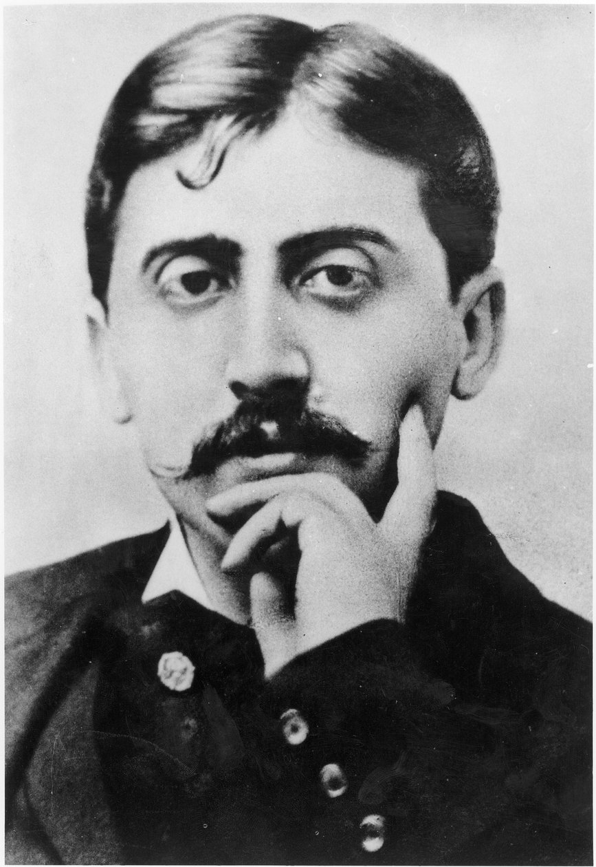 Marcel Proustin (1871-1922) muotokuva 1900 tekijältä French Photographer
