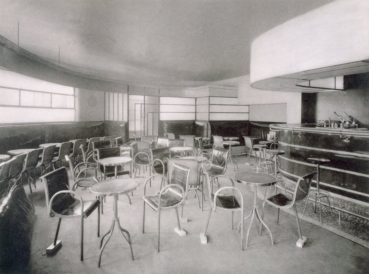 Bar Diamand, suunnittelija Charavel, Melendes ja Colombier, 1920-luku tekijältä French Photographer