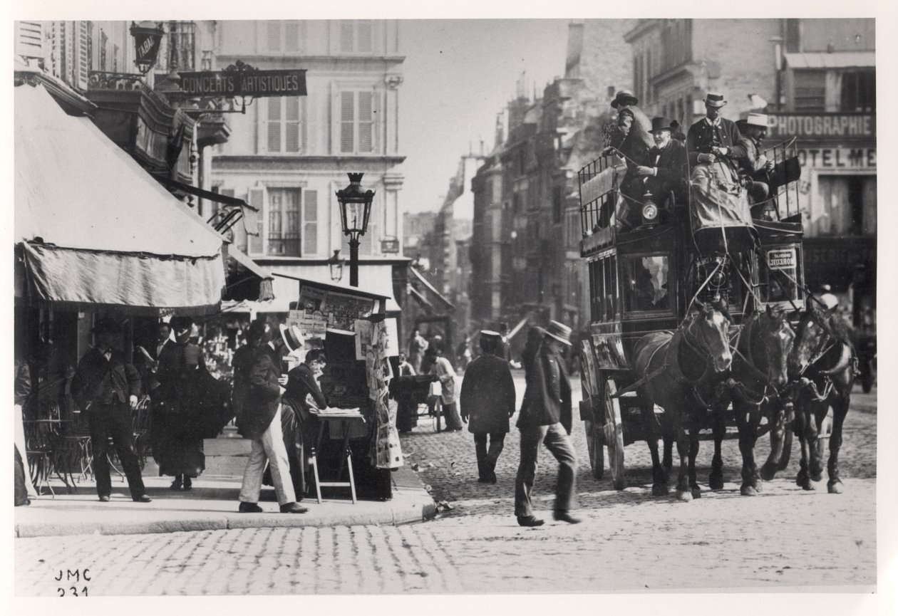 Näkymä Pariisiin, noin 1900 tekijältä French Photographer