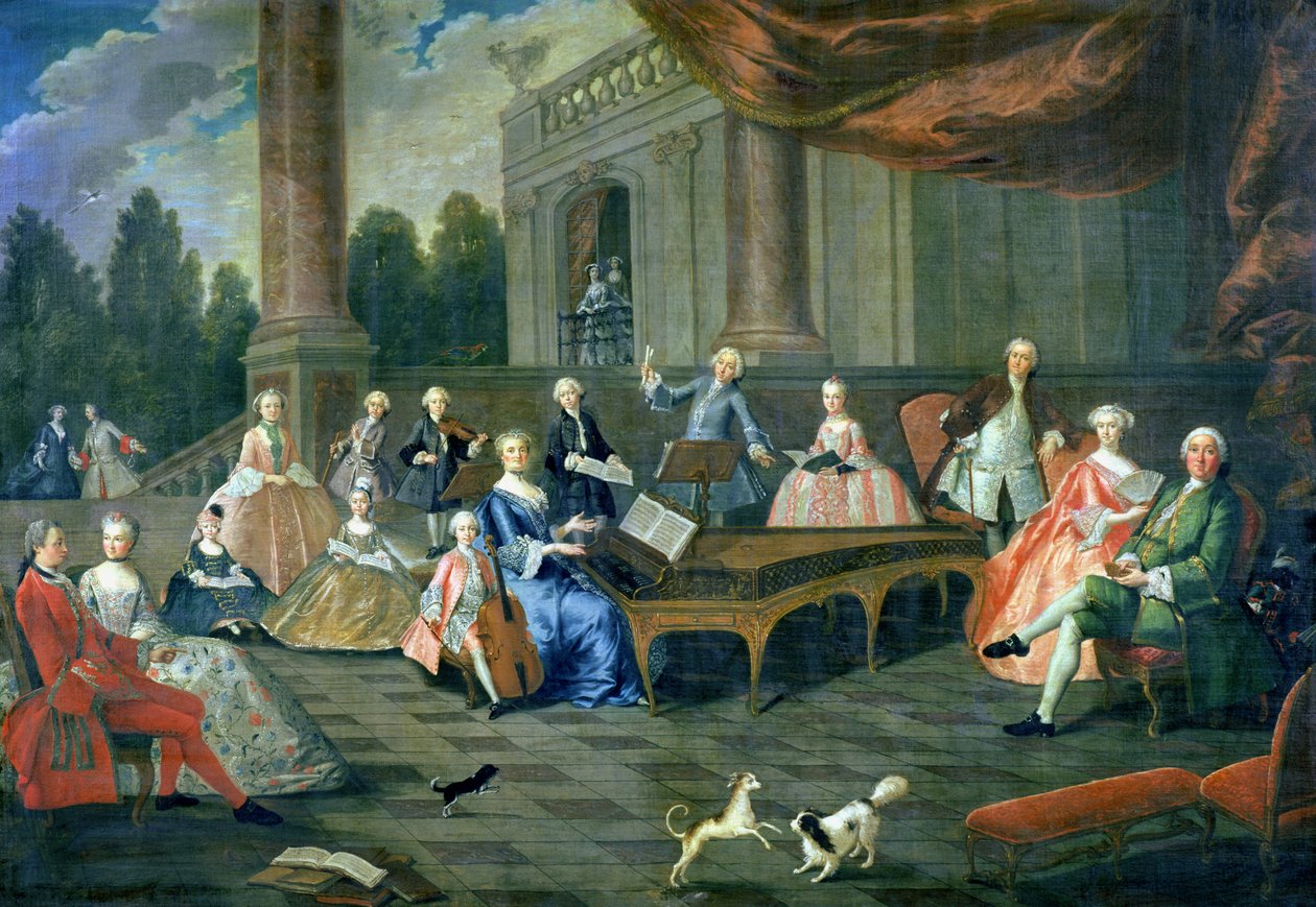 Perhekonsertti Chateau Renescuressa tekijältä French School