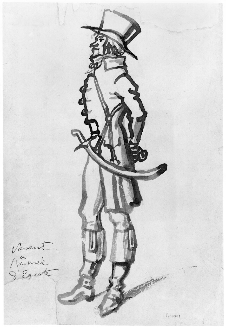 Egyptin kampanjan tiedemies, 26. maaliskuuta 1795 (pesu paperille) tekijältä French School
