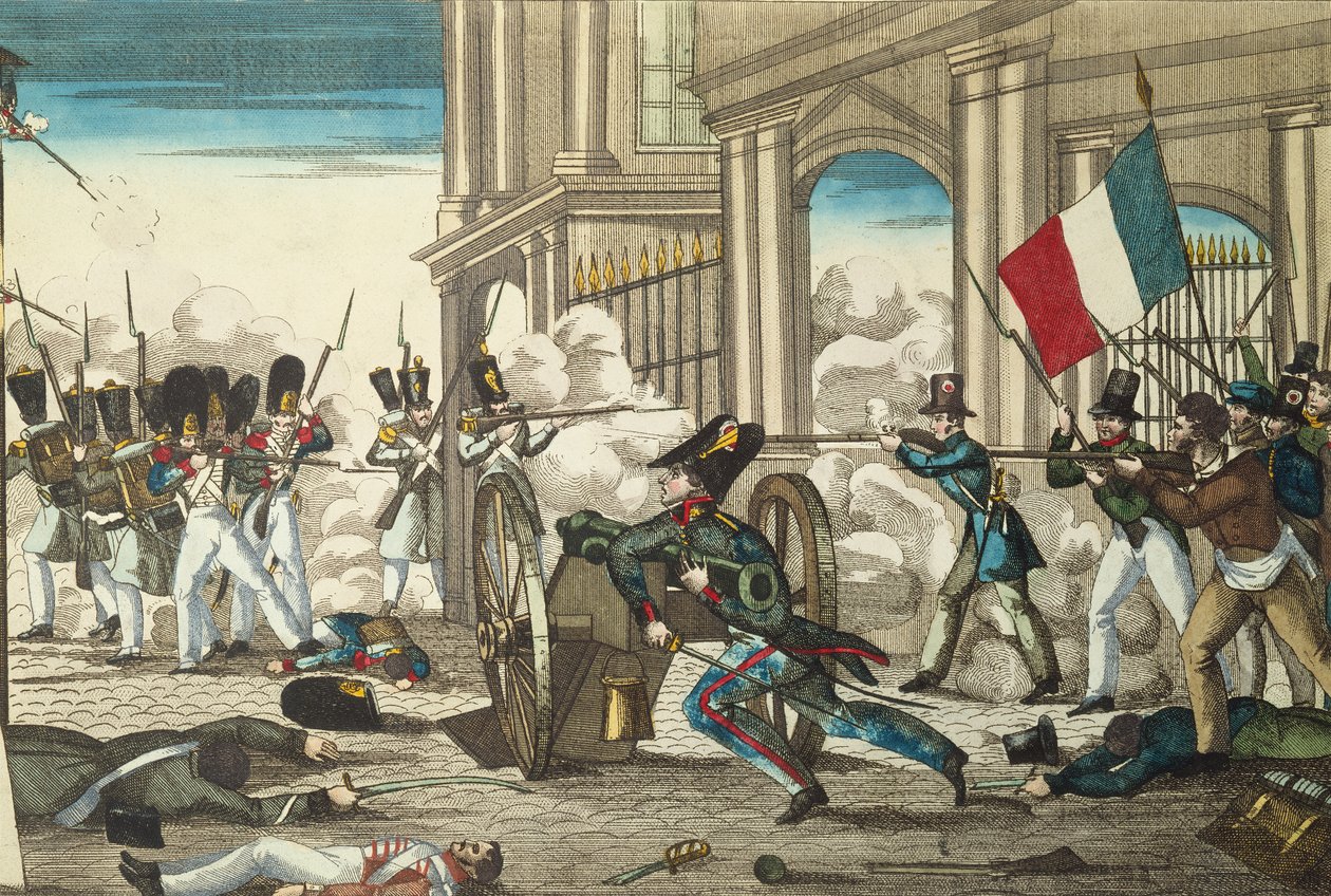 Rohkeuden teko, 28. heinäkuuta 1830 tekijältä French School