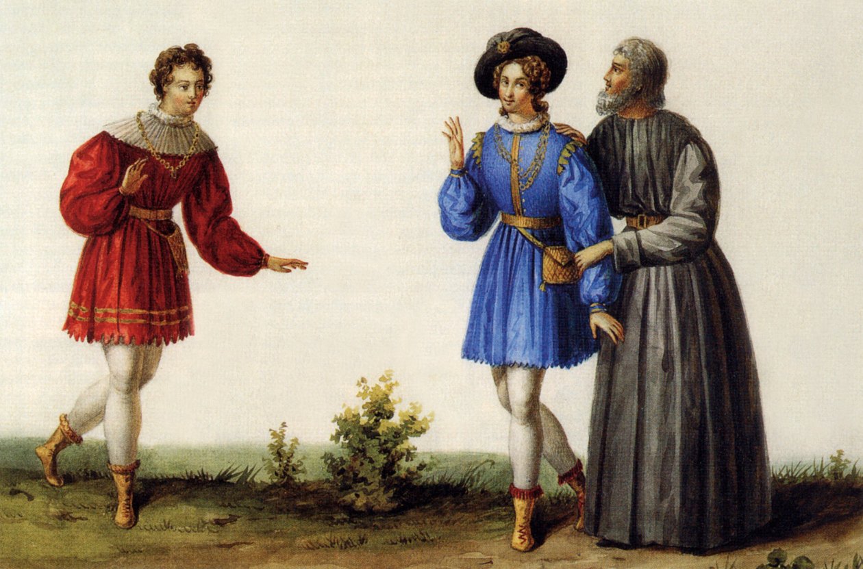 Adolphe Nourrit Le Comten roolissa Gioacchino Rossinin elokuvassa Le Comte d