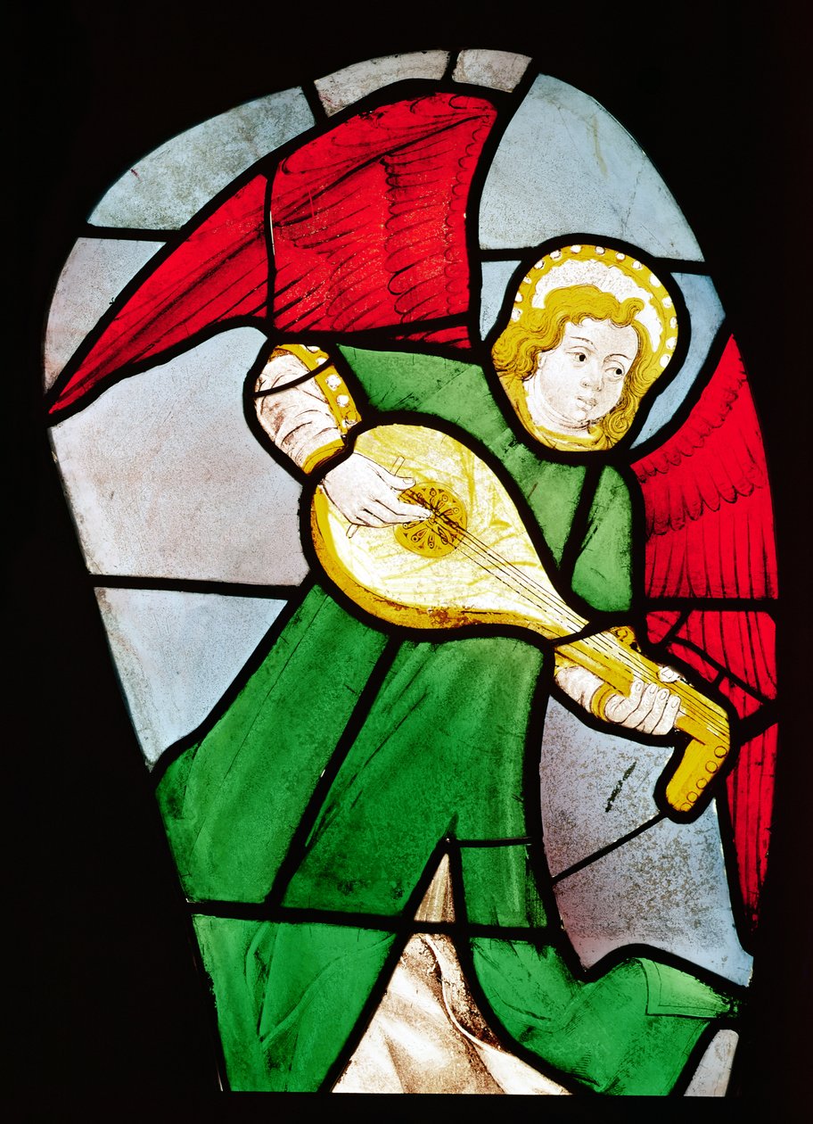 Angel Musician (lasimaalaus) tekijältä French School