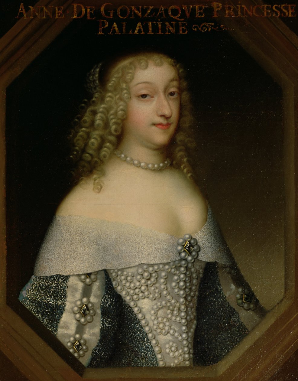 Anne de Gonzaga (1616-84) Prinsessa Palatine tekijältä French School