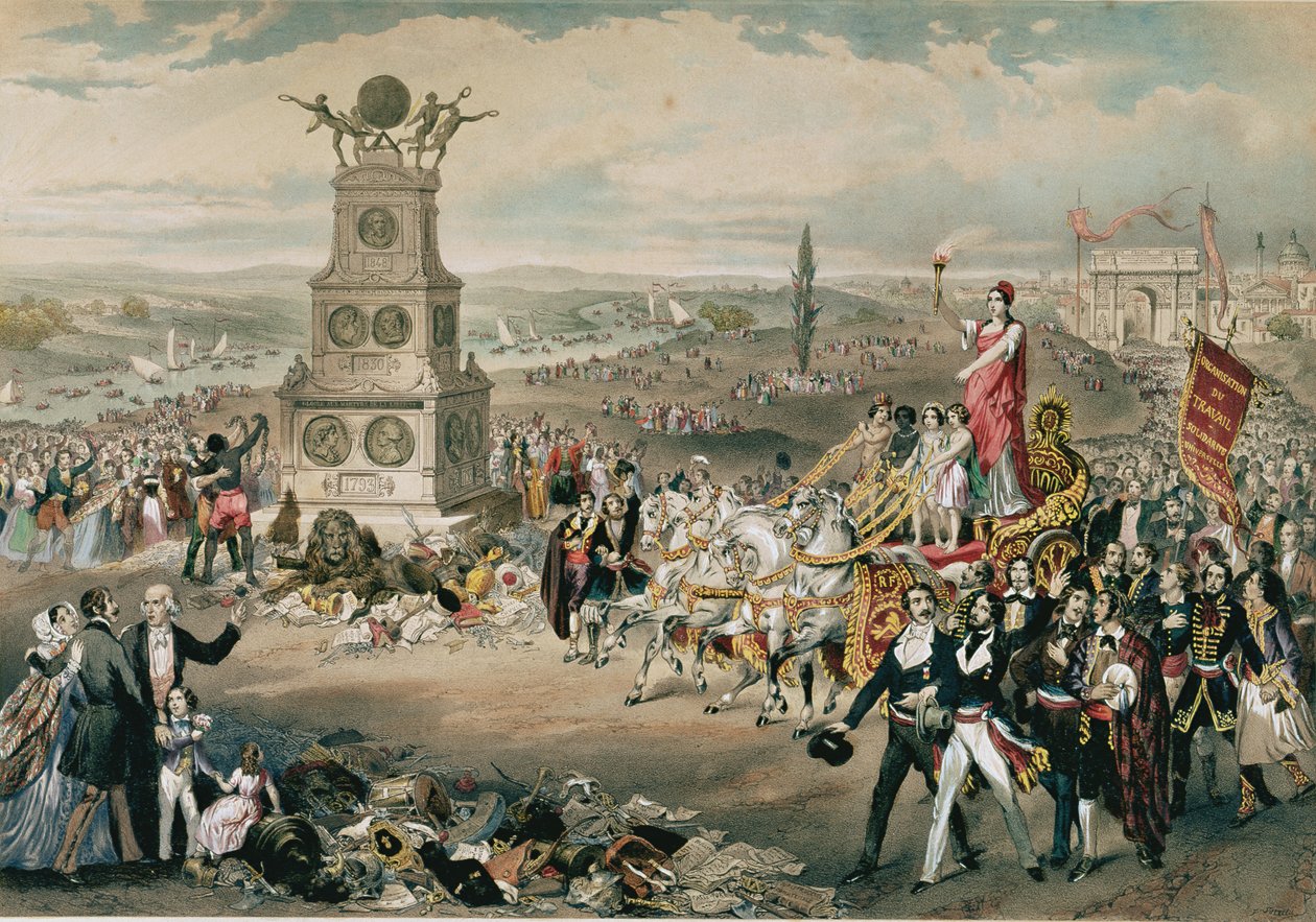 Yleisen demokraattisen ja sosiaalisen tasavallan vuosipäivä, 1848 tekijältä French School