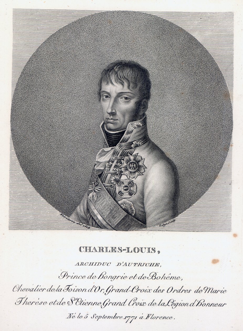 Itävallan arkkiherttua Kaarle, Teschenin herttua, n. 1814 tekijältä French School