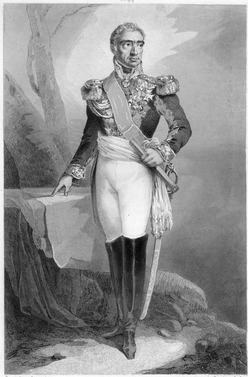 Auguste Frederic Louis Viesse de Marmont (1774-1852), Ragusan herttua ja Ranskan marsalkka tekijältä French School