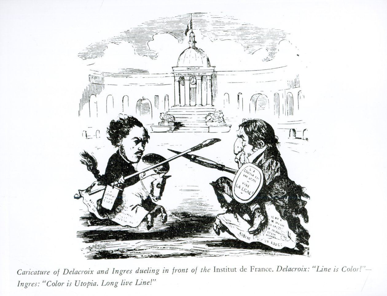 Karikatyyri Delacroix
