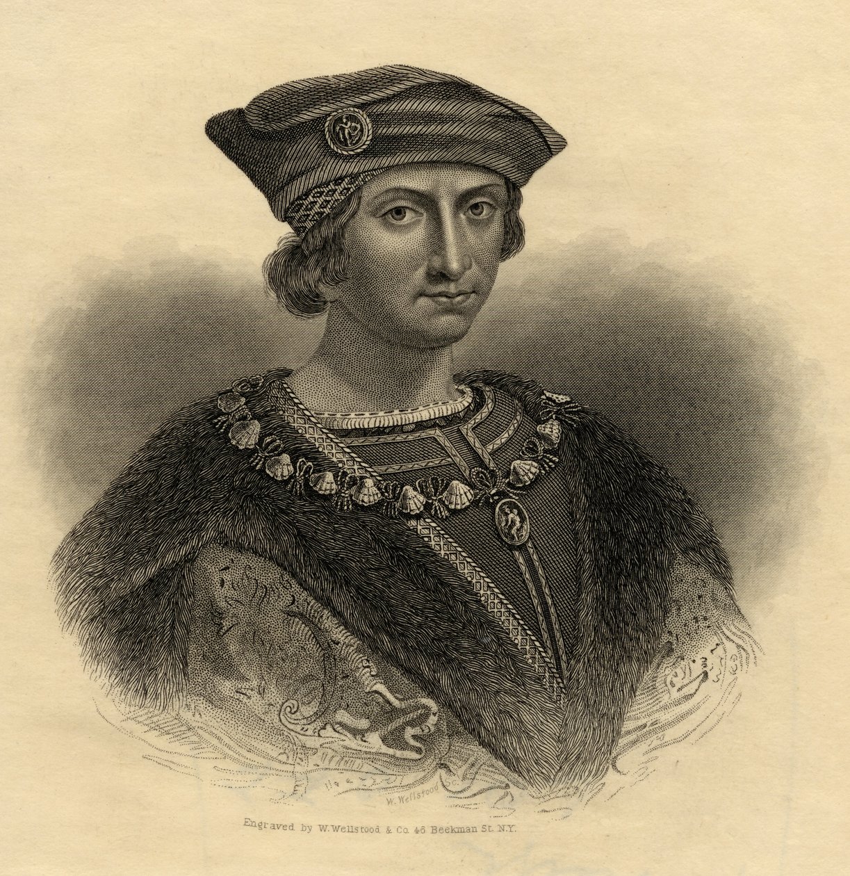 Kaarle VIII (1470-1498) Ranskan kuningas tekijältä French School