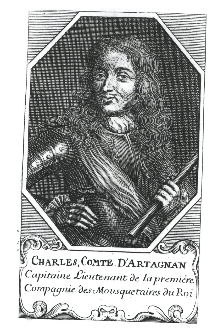 Charles de Montesquiou (1611-73) Artagnanin kreivi tekijältä French School