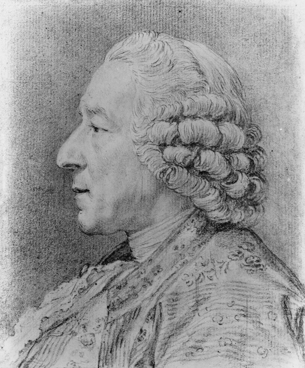 Charles-Nicolas Cochin, 1767 (hiili paperilla) tekijältä French School