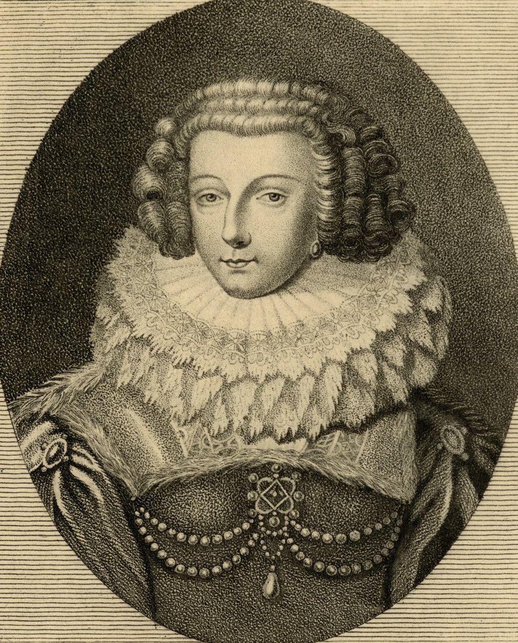 Christine de France (1606-63) tekijältä French School