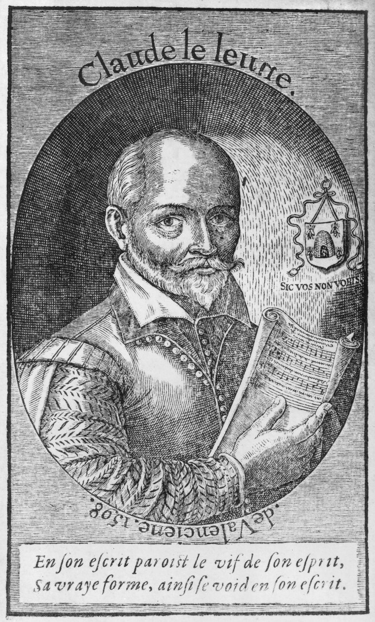 Claude Le Jeune (n. 1530-1600) 1598 tekijältä French School