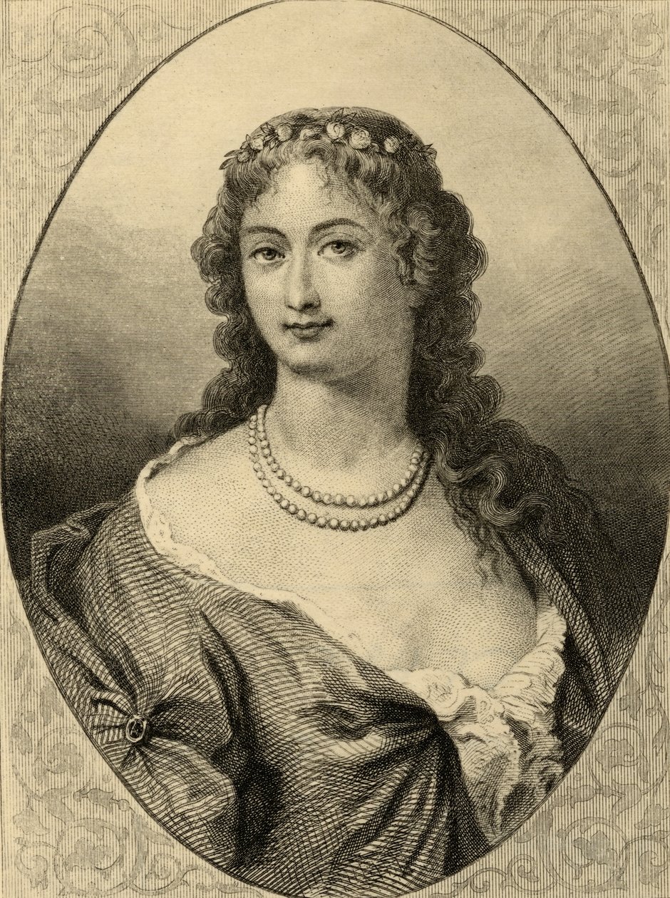 Claudine Alexandrine Guerin (1682-1749) Madame de Tencin tekijältä French School