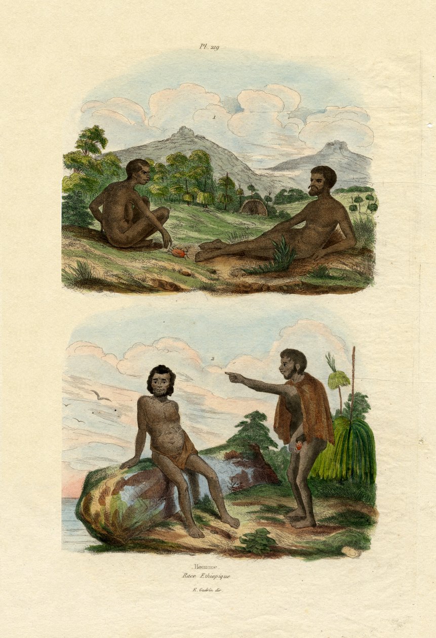 Etiopialaiset, 1833-39 tekijältä French School