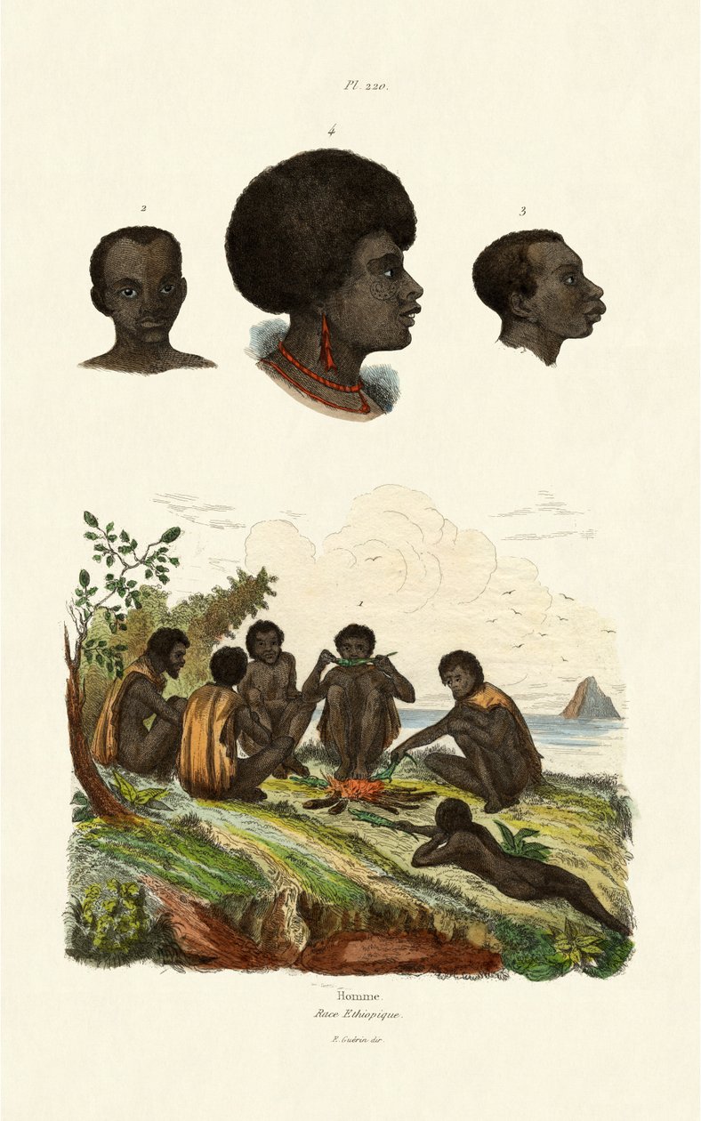 Etiopialaiset, 1833-39 tekijältä French School