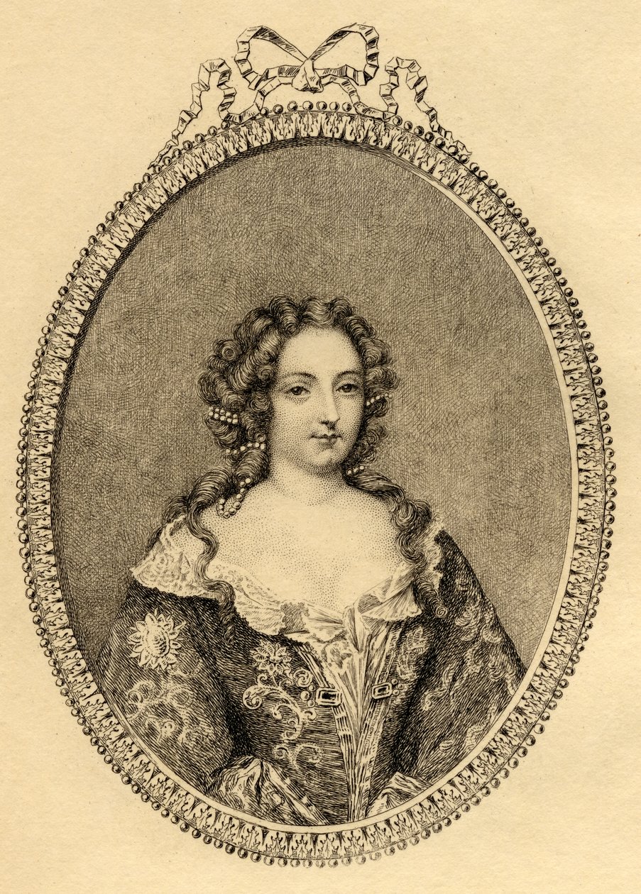 Francoise Athenais de Rochechouart (1641-1707) Marquise de Montespan tekijältä French School