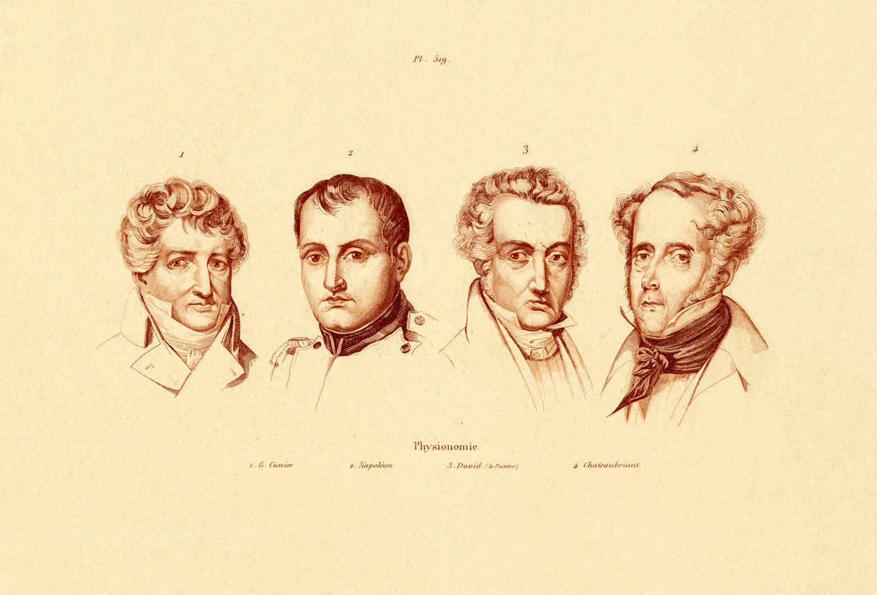 Päät, 1833-39 tekijältä French School