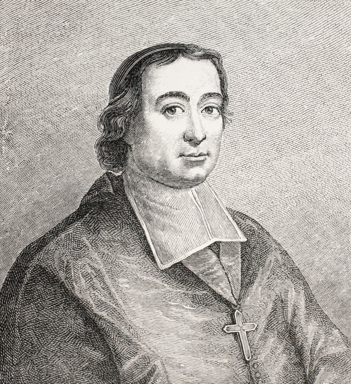 Jean Baptiste Massillon, teoksesta "XVIII Siecle Institutions, Usages et Costumes", julkaistu 1875 tekijältä French School