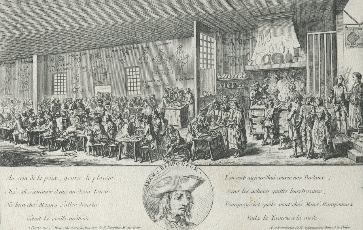 Jean Ramponneaun taverna tekijältä French School