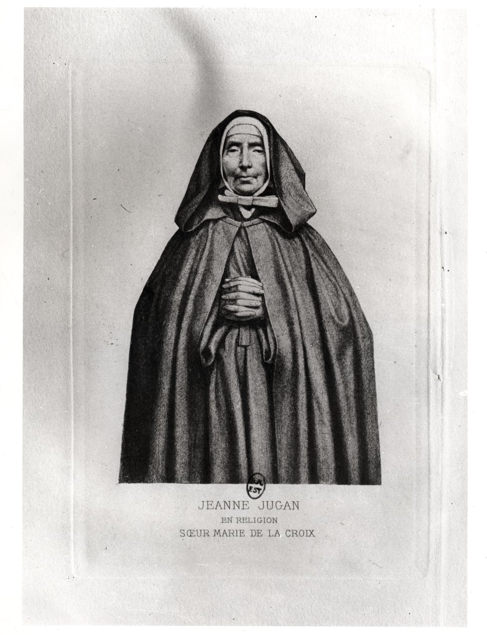 Jeanne Jugan (1792-1879) tekijältä French School