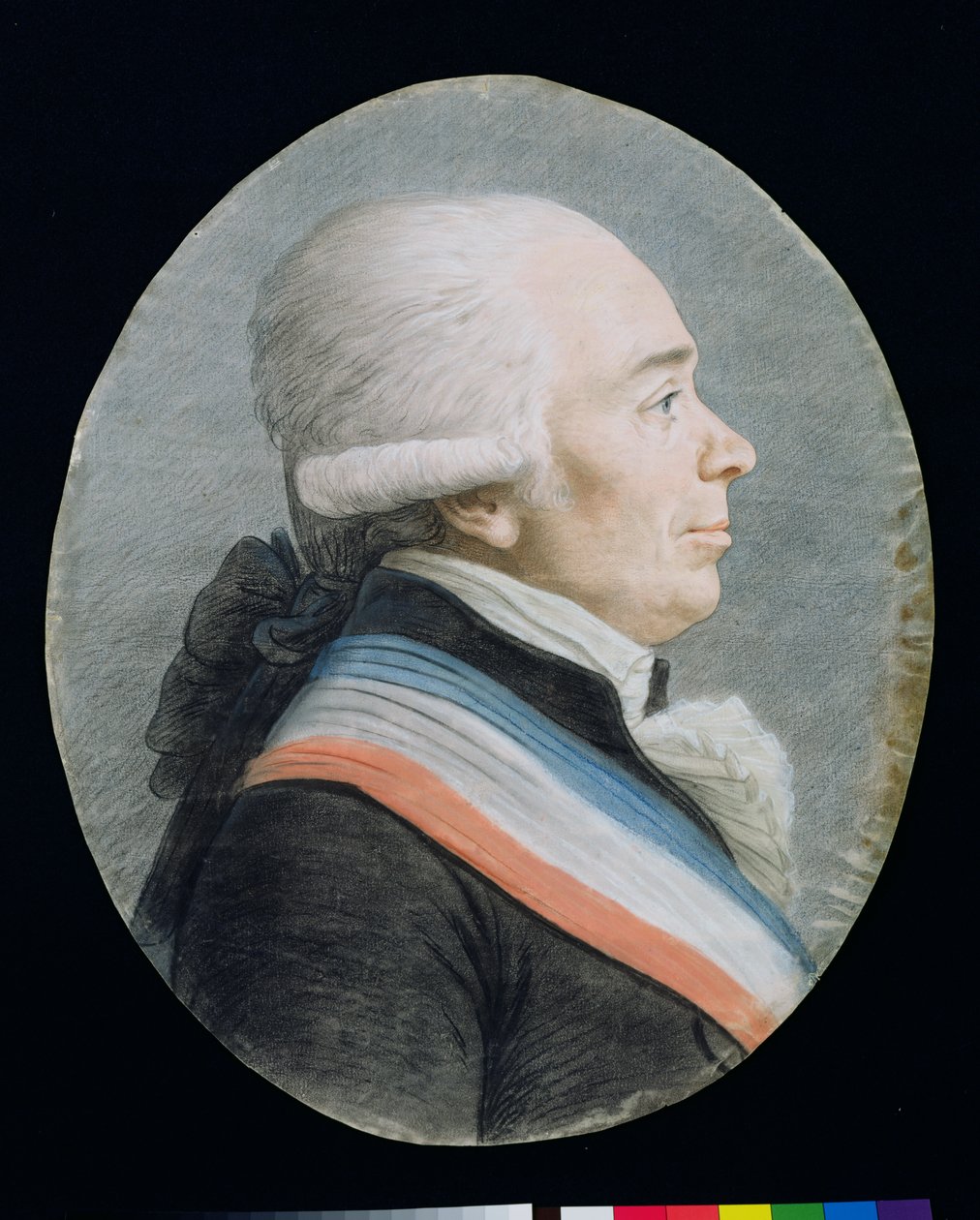 Jerome Petion de Villeneuve (1756-94) (pastelli paperille) tekijältä French School